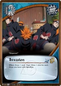 Invasion card artwork