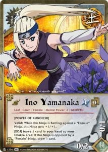 Ino Yamanaka card artwork