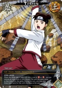 Tenten card artwork