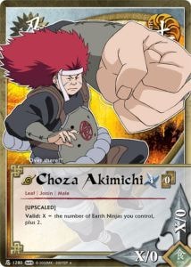 Choza Akimichi card artwork