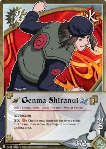 Genma Shiranui card artwork