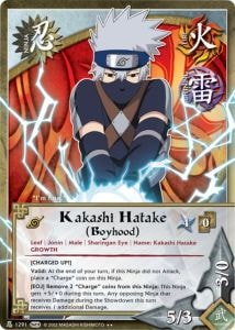 Kakashi Hatake (Boyhood) card artwork
