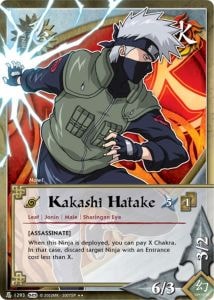 Kakashi Hatake card artwork