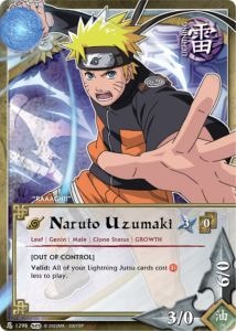 Naruto Uzumaki card artwork