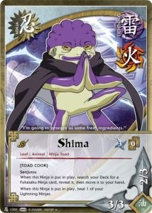 Shima card artwork