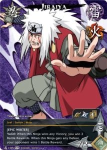 Jiraiya card artwork