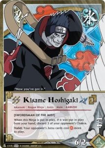 Kisame Hoshigaki card artwork