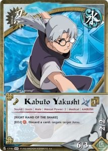 Kabuto Yakushi card artwork