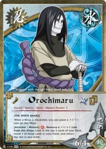 Orochimaru card artwork