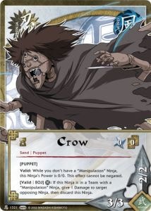 Crow card artwork