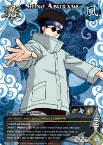 Shino Aburame card artwork
