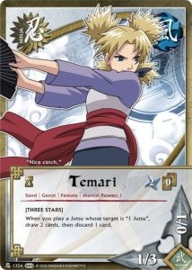 Temari card artwork