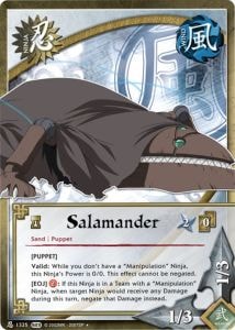 Salamander card artwork