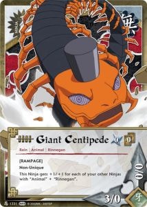 Giant Centipede card artwork