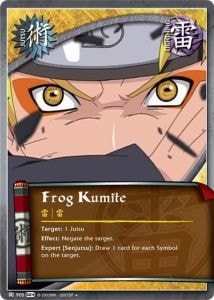 Frog Kumite card artwork