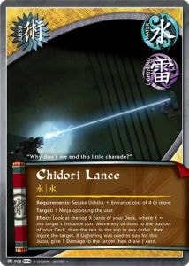 Chidori Lance card artwork