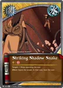 Striking Shadow Snake card artwork