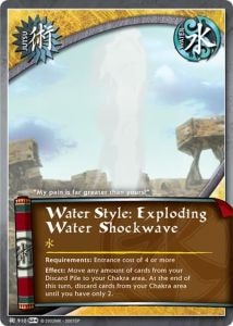 Water Style: Exploding Water Shockwave card artwork