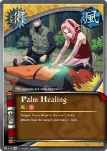 Palm Healing card artwork