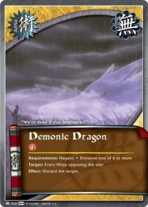 Demonic Dragon card artwork