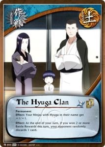 The Hyuga Clan card artwork