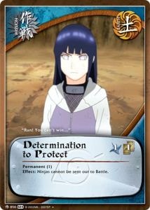 Determination to Protect card artwork