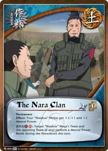 The Nara Clan card artwork