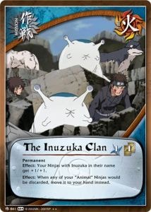 The Inuzuka Clan card artwork