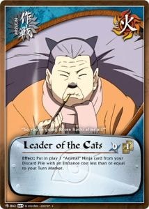 Leader of the Cats card artwork