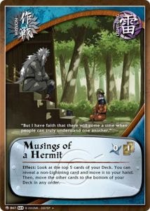 Musings of a Hermit card artwork