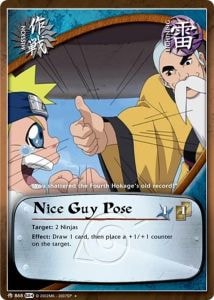 Nice Guy Pose card artwork