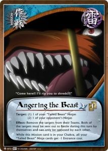 Angering the Beast card artwork
