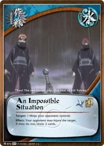 An Impossible Situation card artwork