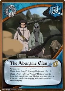 The Aburame Clan card artwork