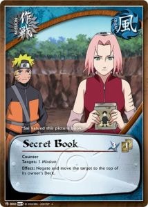 Secret Book card artwork