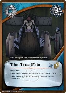 The TRUE Pain card artwork
