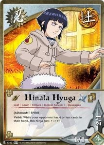 Hinata Hyuga card artwork