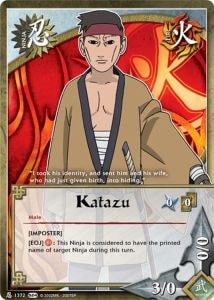 Katazu card artwork