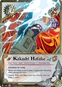 Kakashi Hatake card artwork
