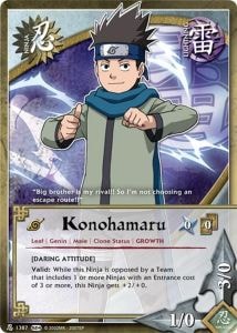 Konohamaru card artwork