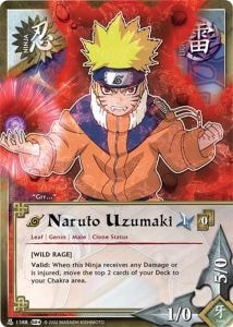 Naruto Uzumaki card artwork