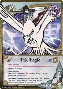 Ink Eagle card artwork