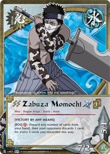 Zabuza Momochi card artwork