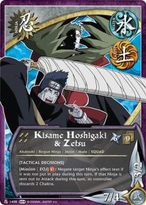 Kisame Hoshigaki & Zetsu card artwork