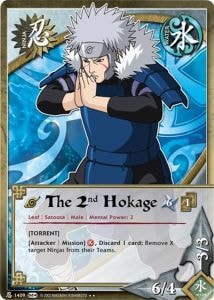 The 2nd Hokage card artwork