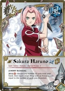 Sakura Haruno card artwork