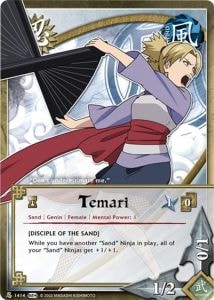 Temari card artwork