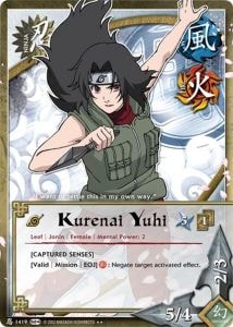 Kurenai Yuhi card artwork