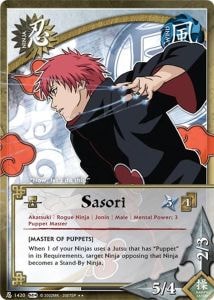 Sasori card artwork