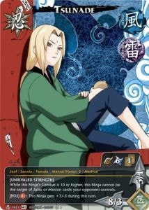 Tsunade card artwork